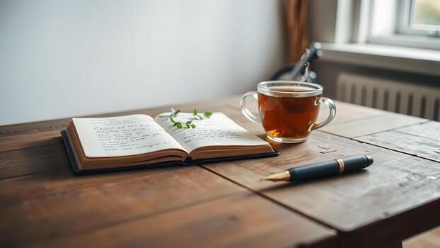 A calm New Zealand morning with soft natural light, representing the start of a daily wellness routine